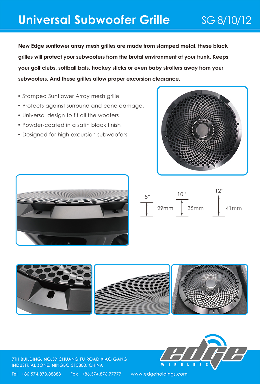 universal woofer